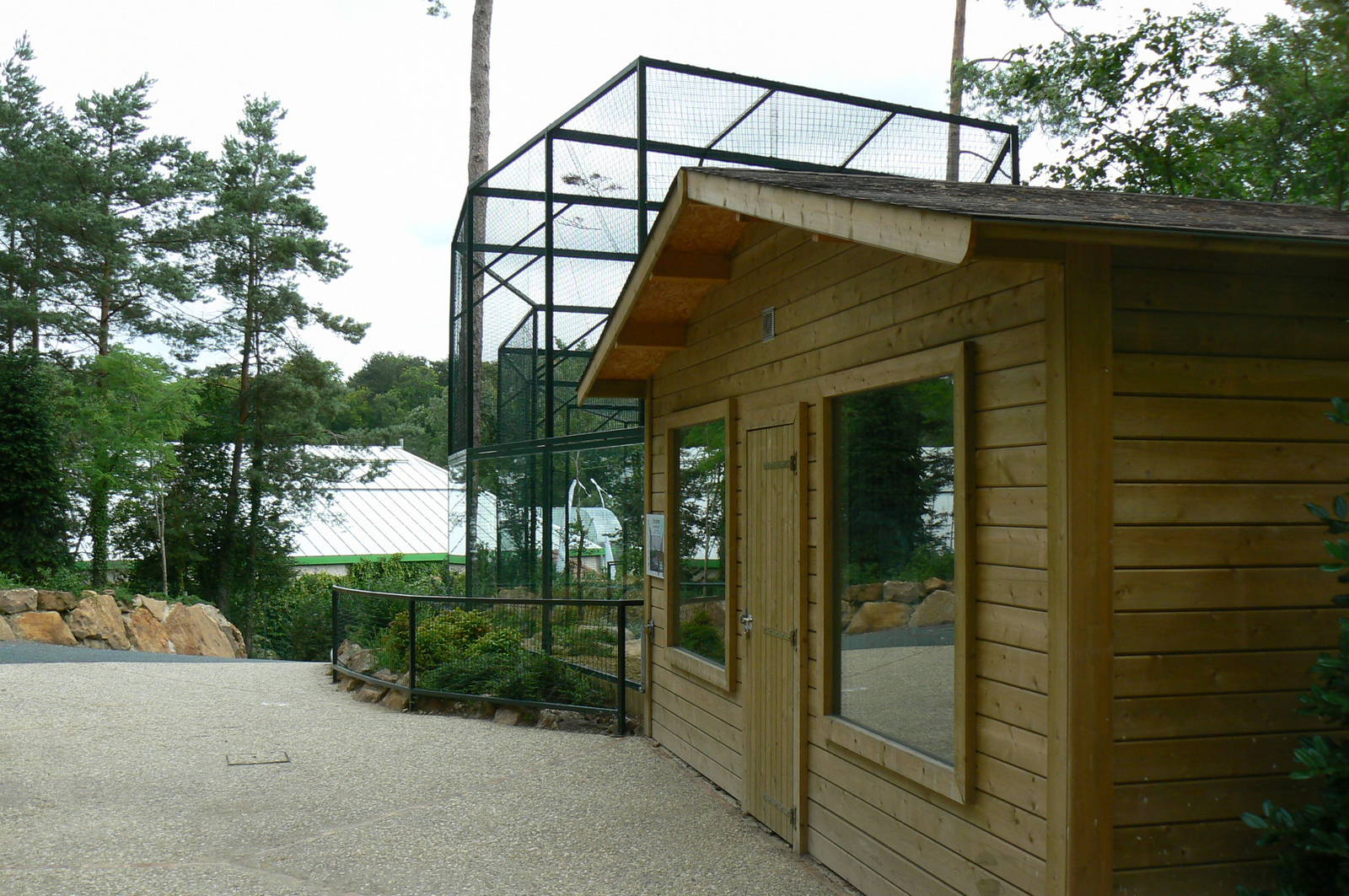 Asian plain exhibit - Fishing cats exhibit