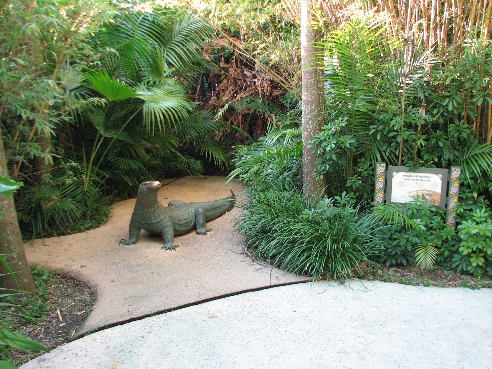 Asian River Life - Komodo Dragon Exhibit Entrance