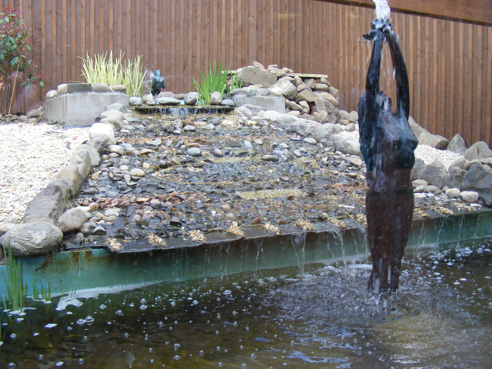Asian short-clawed otter enclosure at Fife Animal Park, 18 May 2010