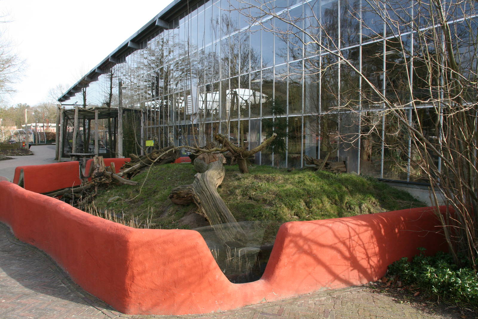 Asian small-clawed otter exhibit