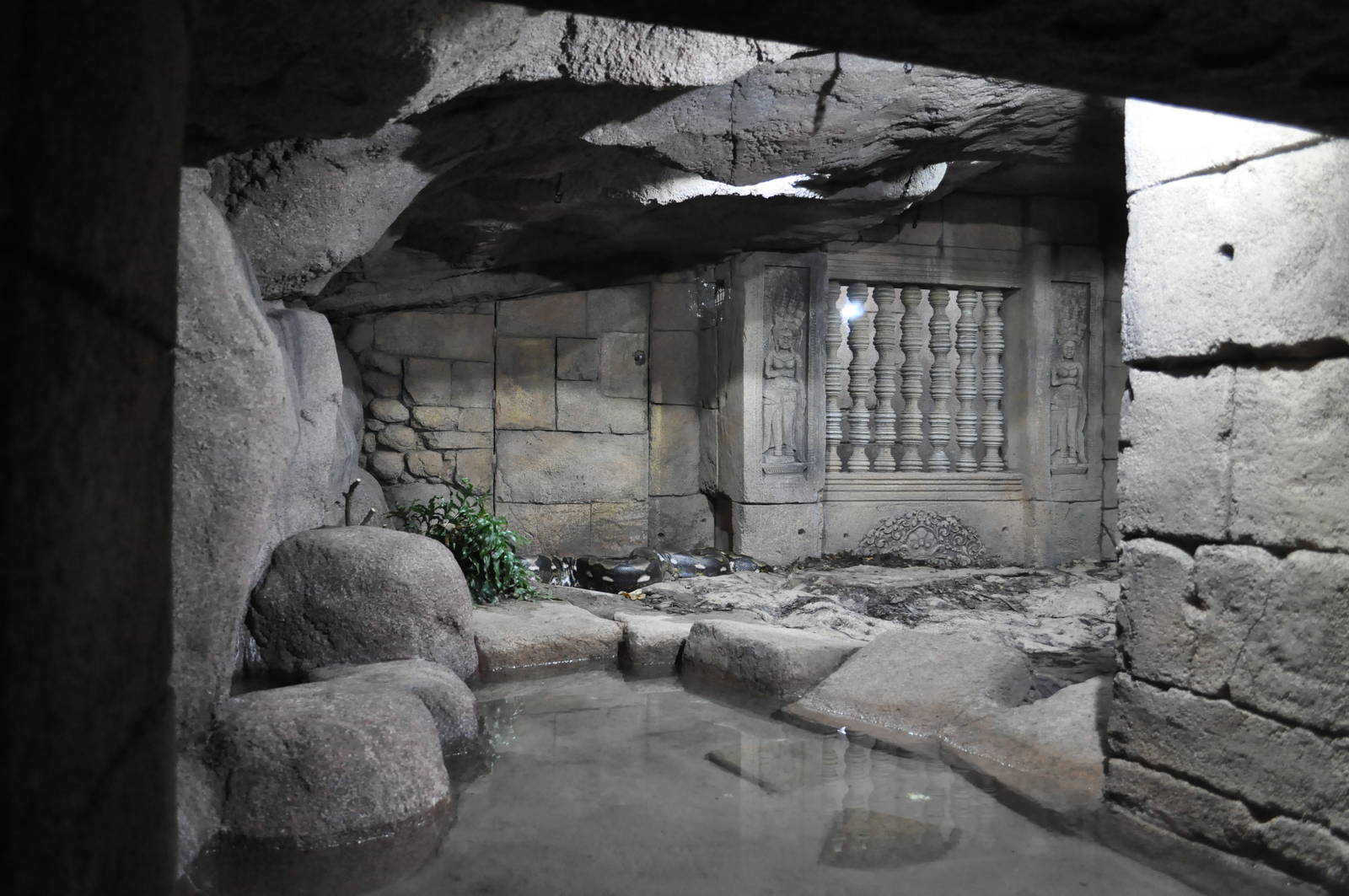 Asian Temple - Indian Python