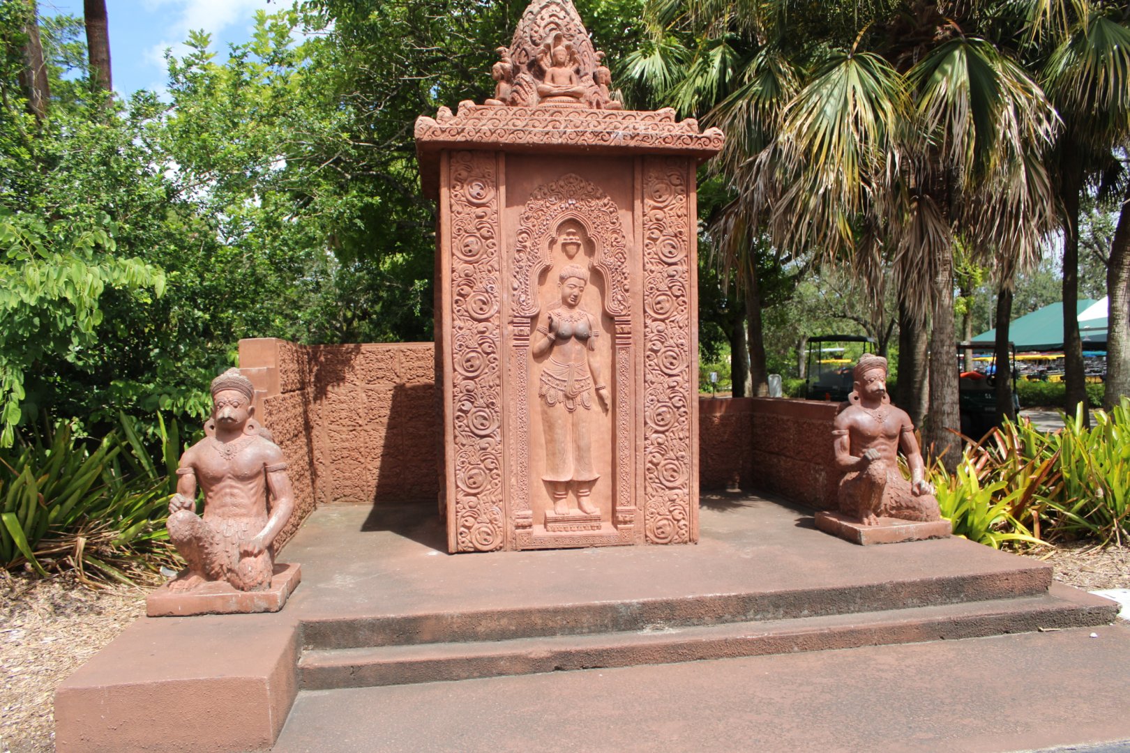 Asian Temple Statue