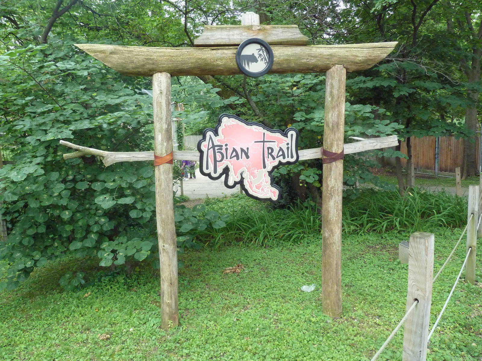 Asian Trail Sign