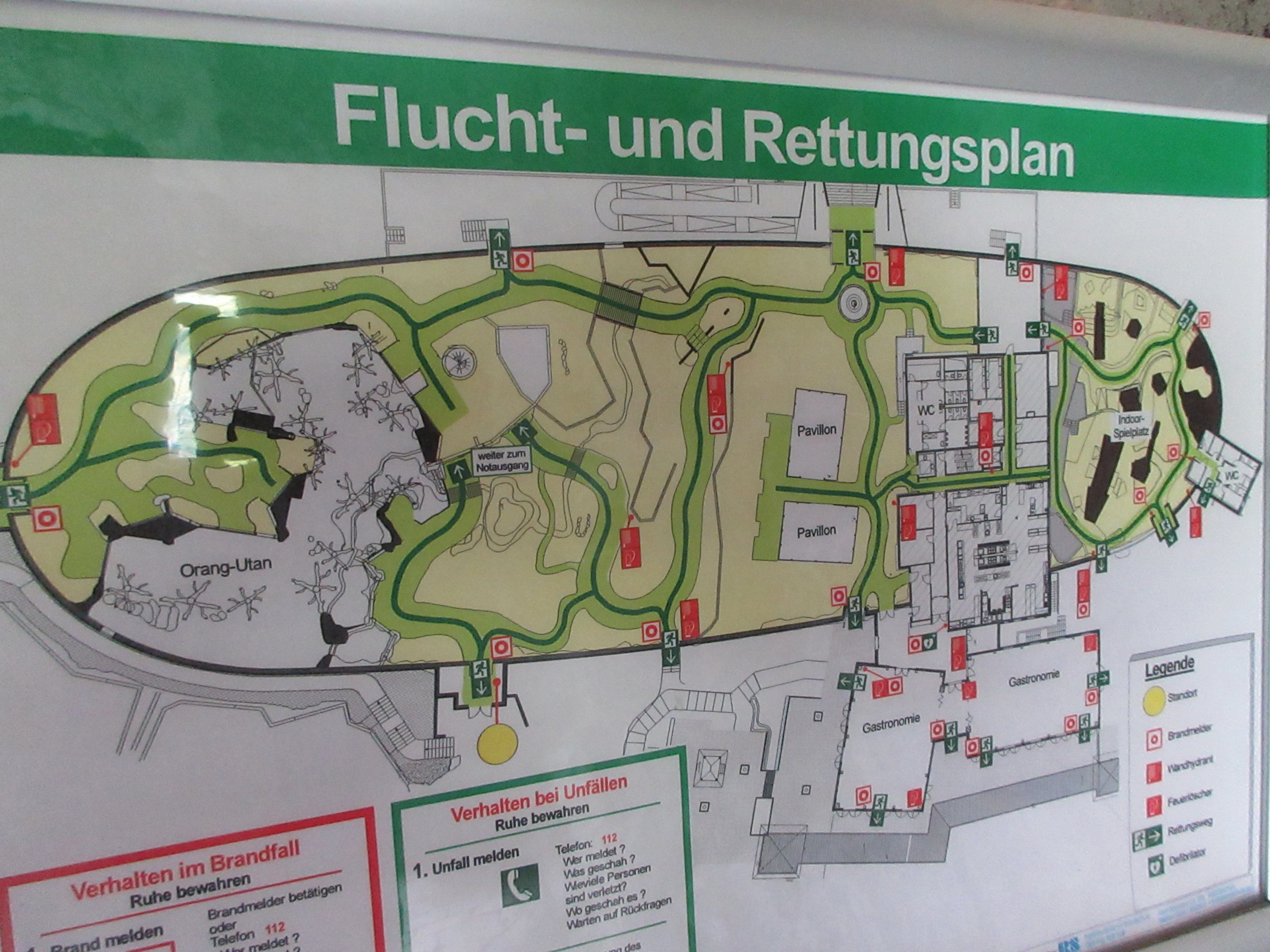 Asian Tropical House - Fire Escape Map