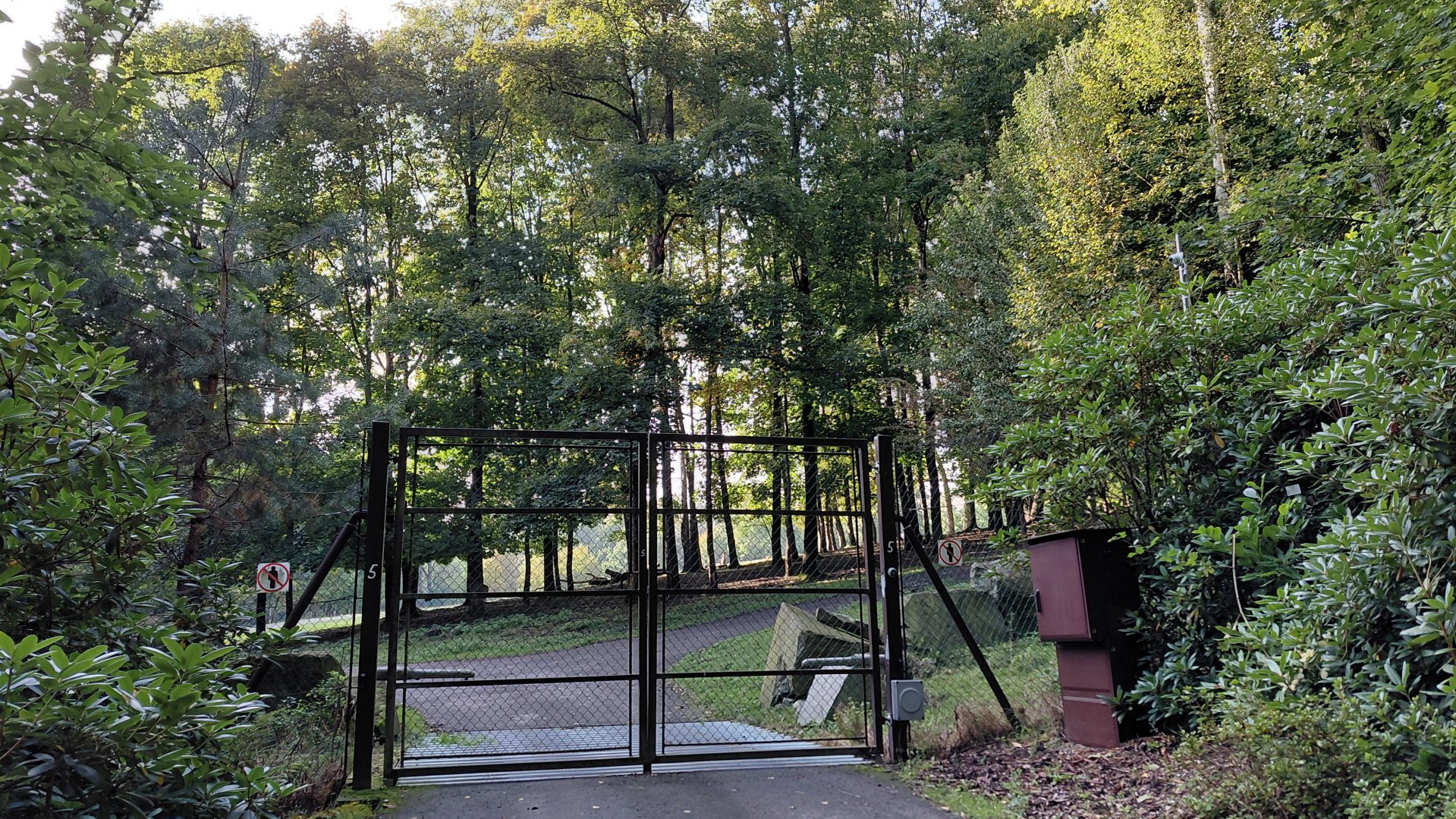 Asian ungulate exhibit