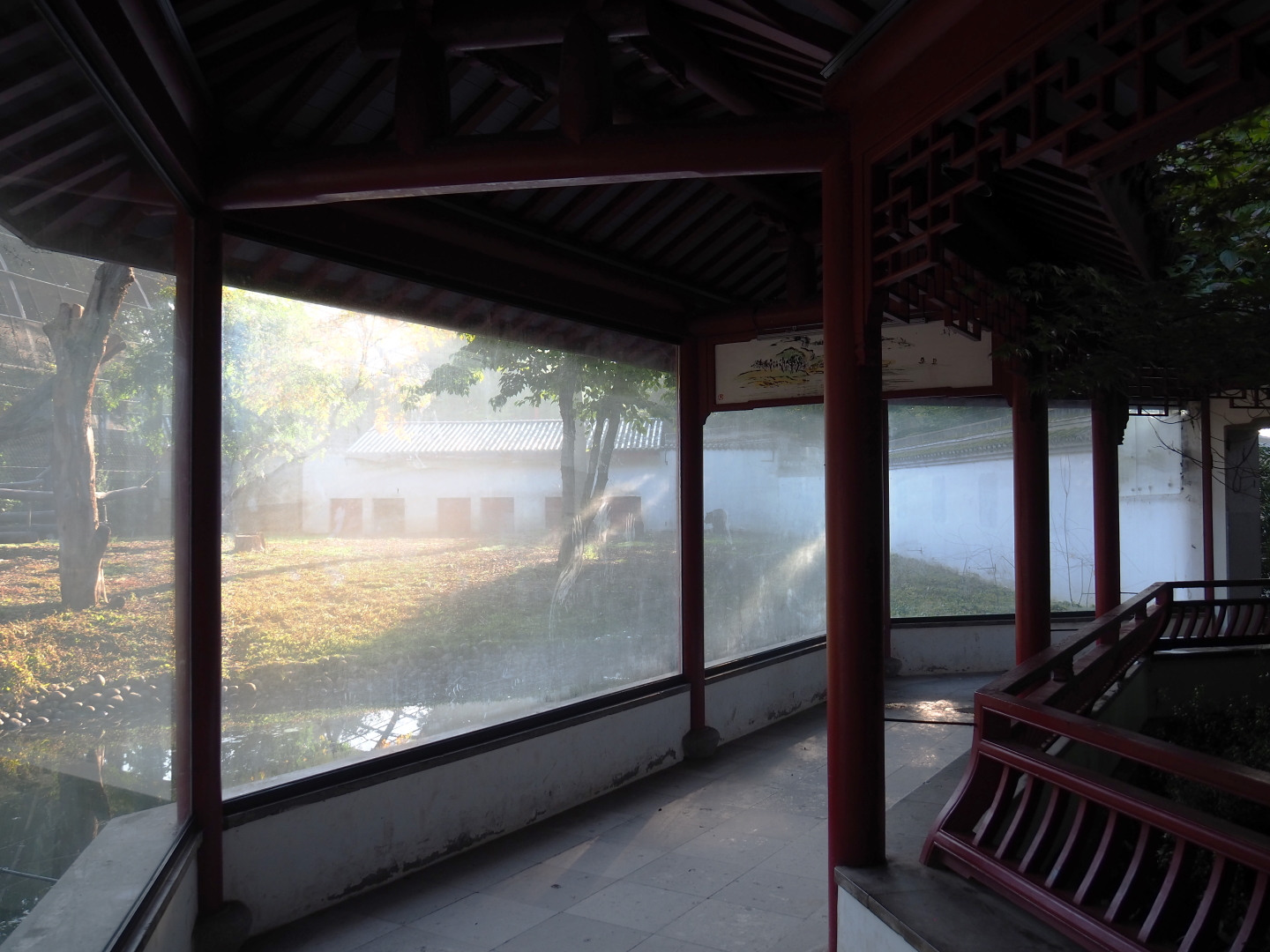 Asiatic black bear viewing pavilion, 2021-09-03