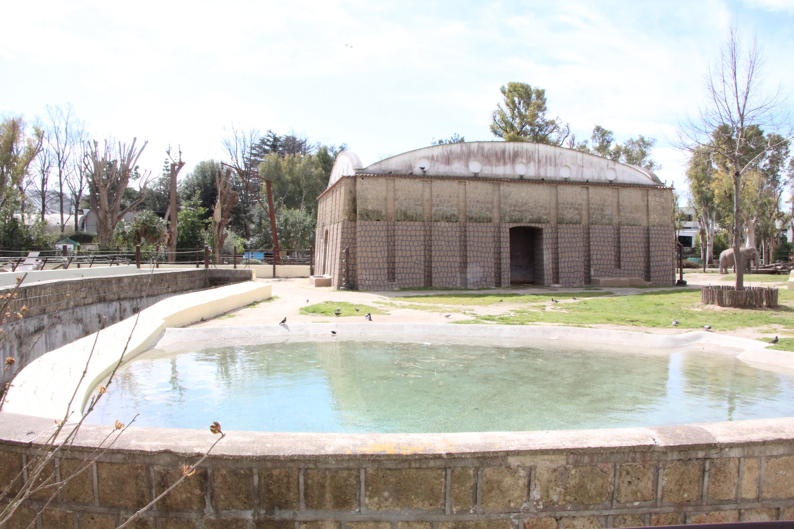 Asiatic Elephant Enclosure & House