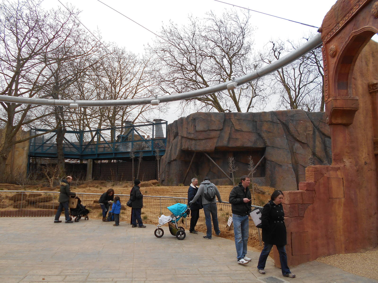 Asiatic Lion enclosure - Land of the Lions