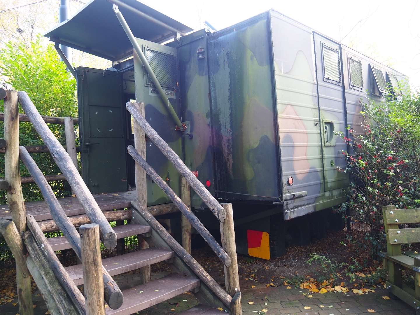 Asiatic lion viewing truck (Nov 10th, 2018)