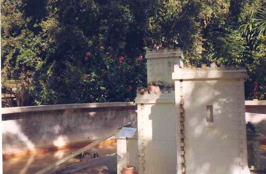 Asiatic Short-clawed Otter Enclosure - Perth Zoo 1987