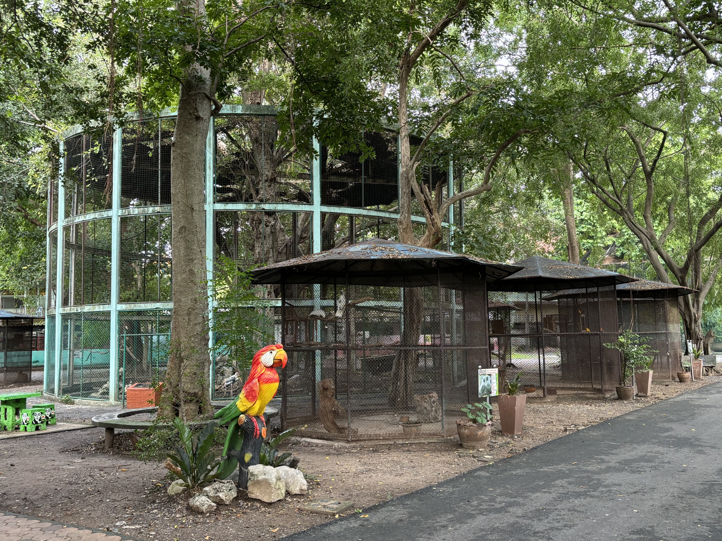 Assorted Aviaries - Lopburi Zoo