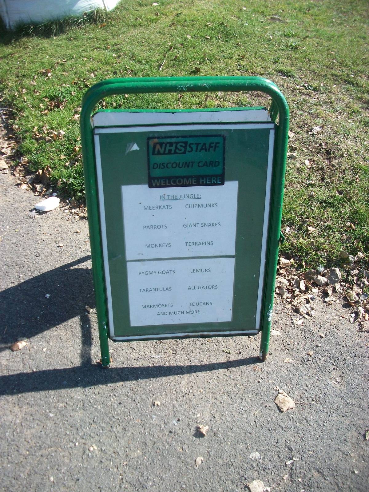 At the entrance, 23rd September 2014