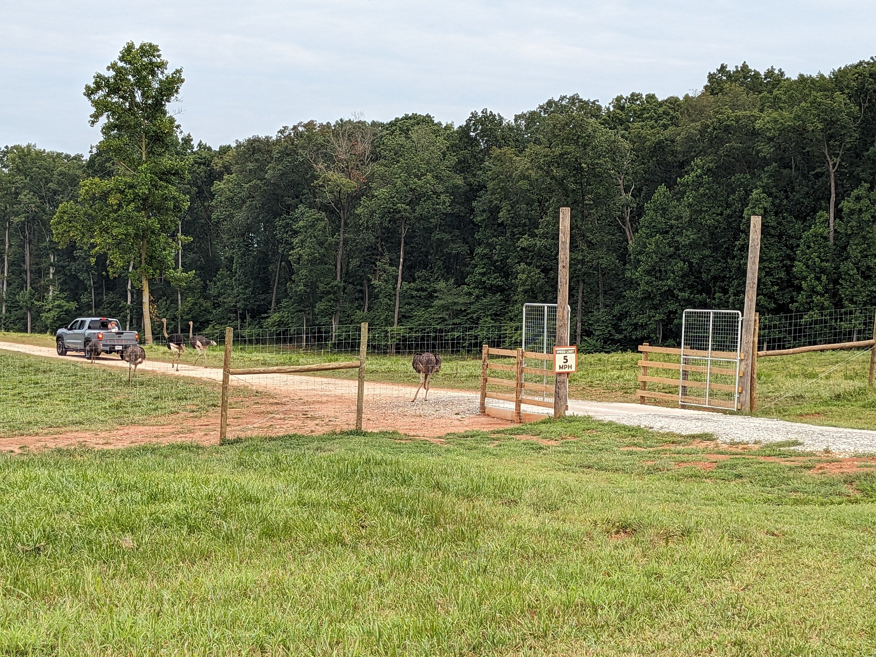 Atlanta Safari Park - Safari entrance