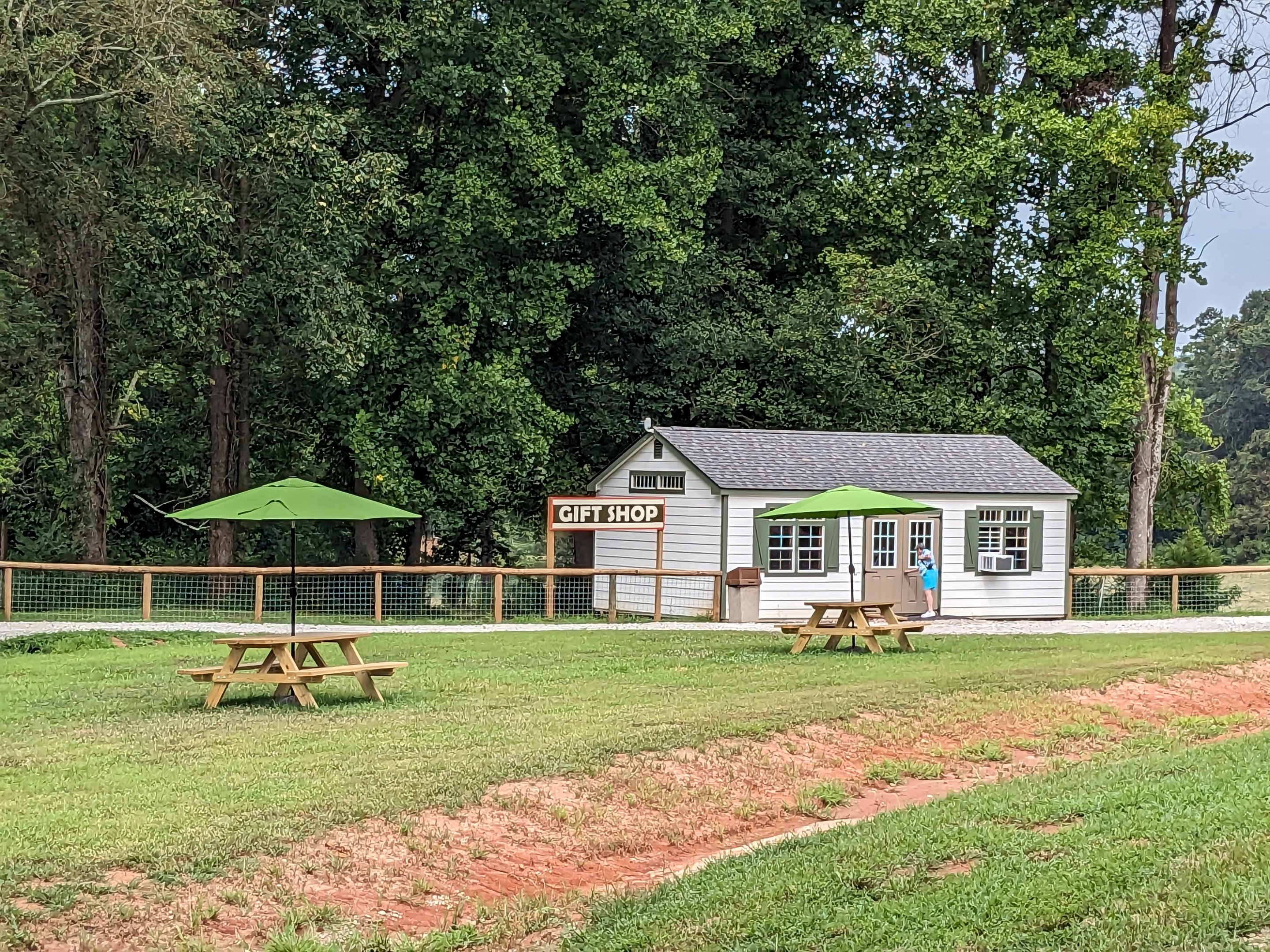 Atlanta Safari Park - Walk through area giftshop