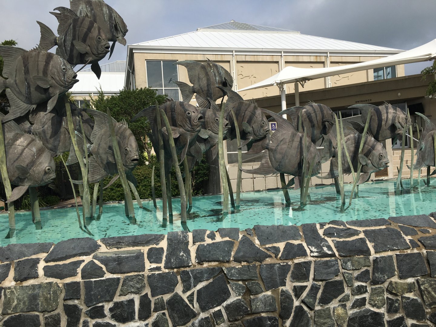 Atlantic Spadefish Entrance Statue
