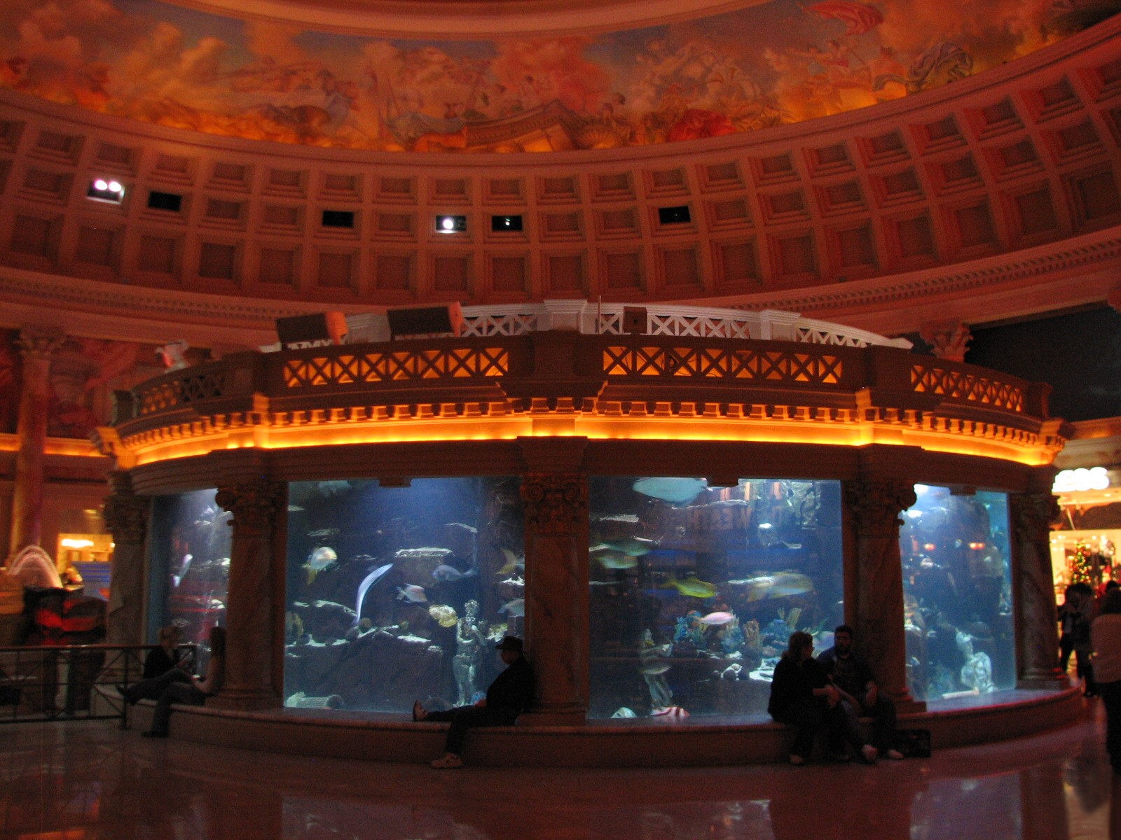 Atlantis Aquarium in Forum Shops at Caesar's Palace in Las Vegas