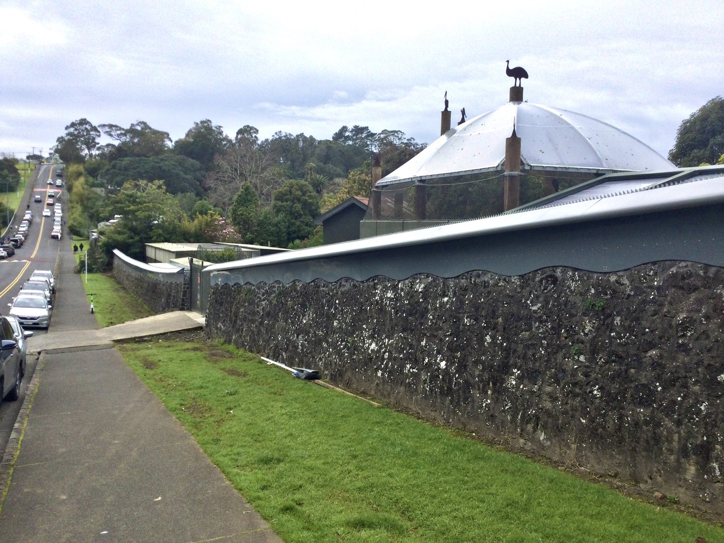 Auckland Zoo - View from Old Mill Road