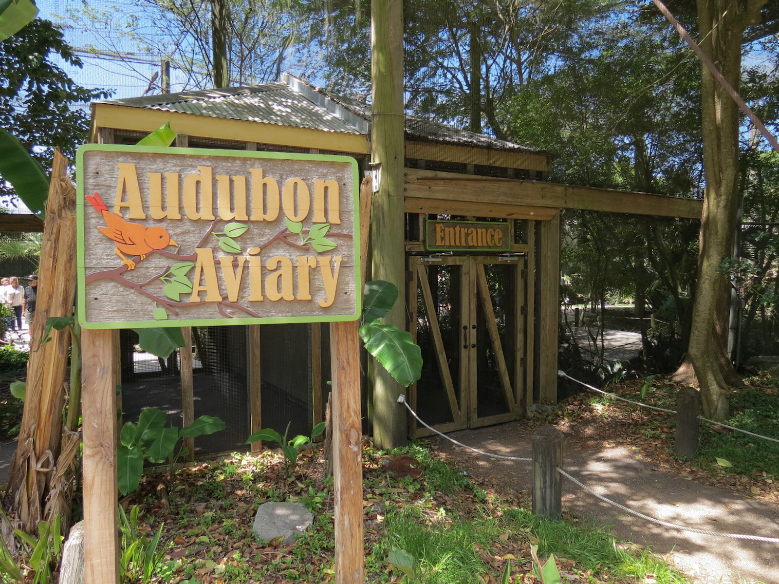 Audubon Aviary - Entrance
