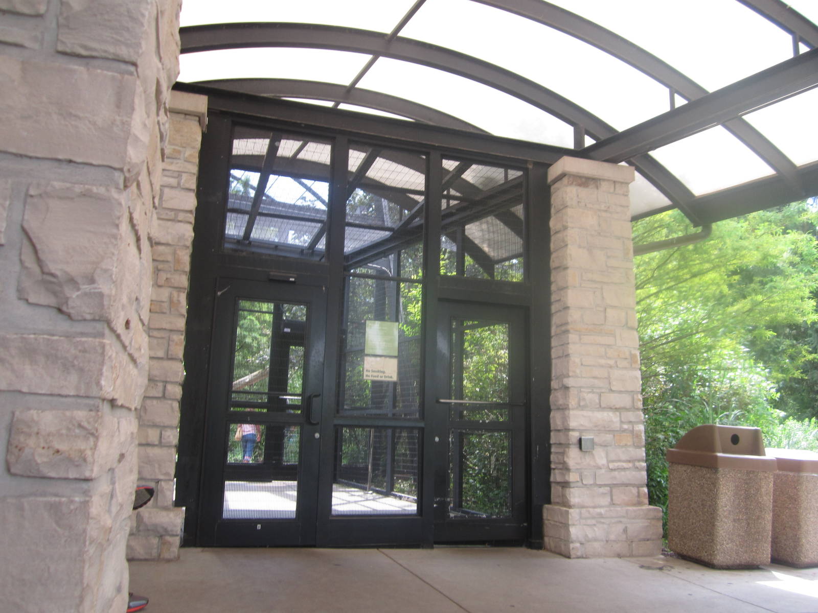 Aug. 2012-1904 World's Fair Flight Cage Cypress Swamp Entrance