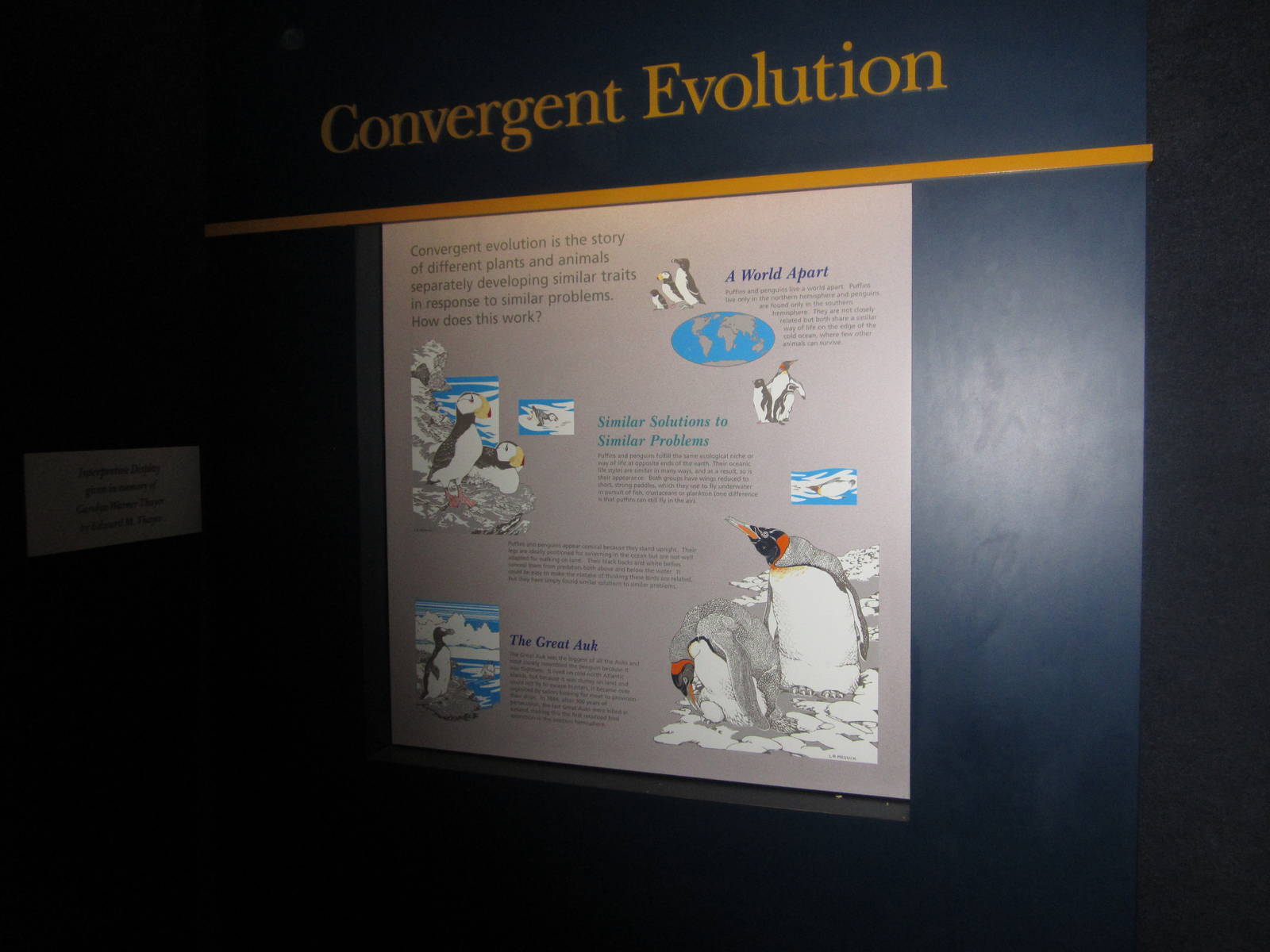 Aug. 2012-Arctic Sea Cliff sign