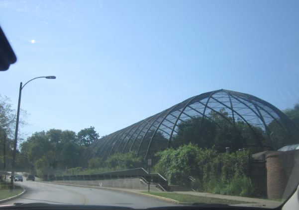 Aug. 2012-Historic 1904 Flight Cage Cypress Swamp from the car