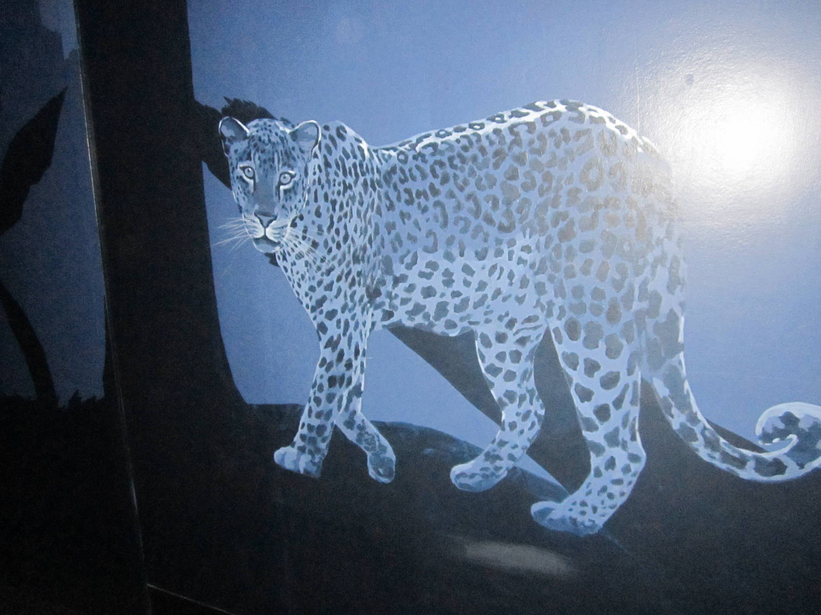 Aug. 2012-Jaguar painting