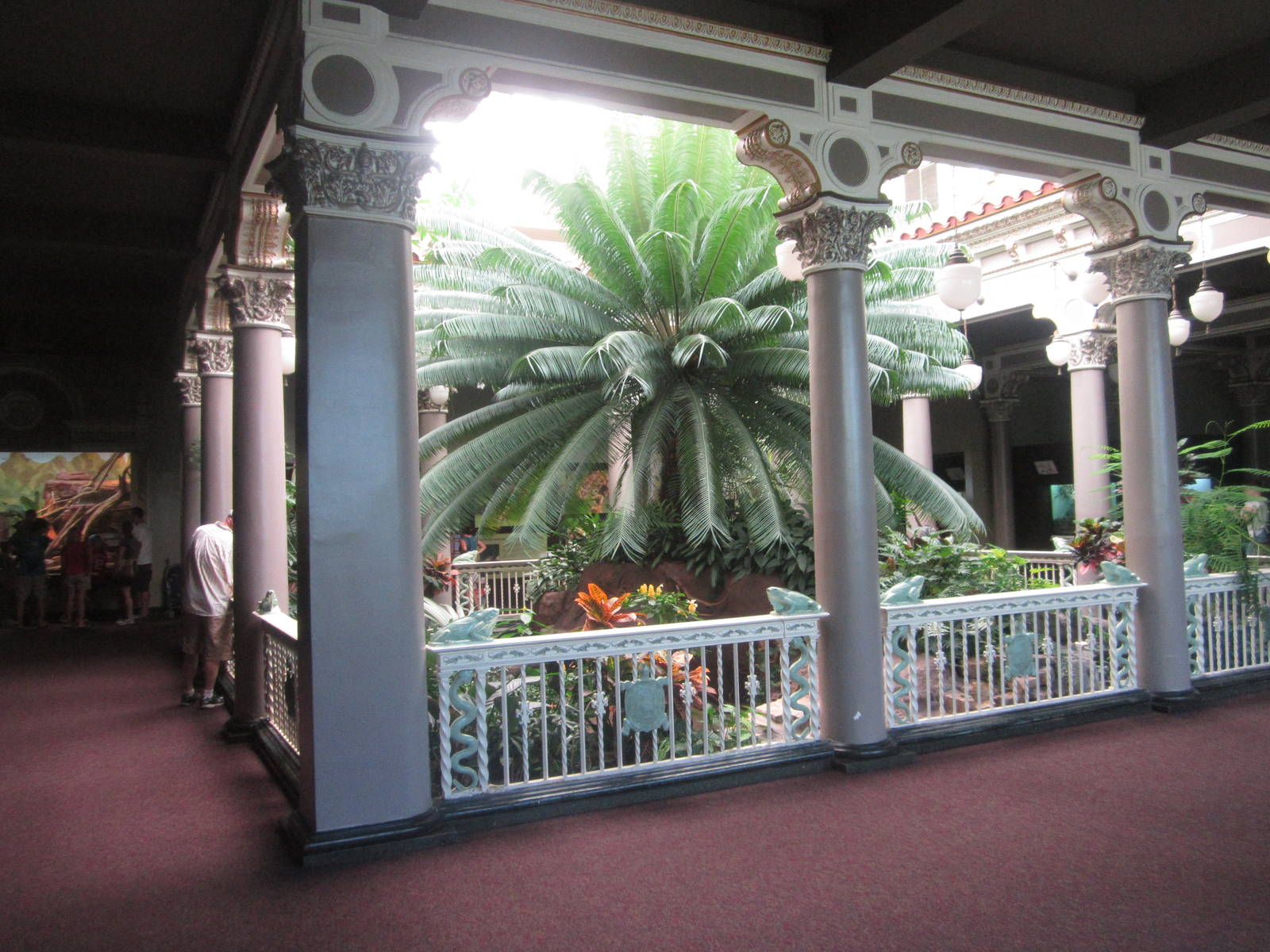 Aug. 2012-Pig-nosed Turtle exhibit viewing