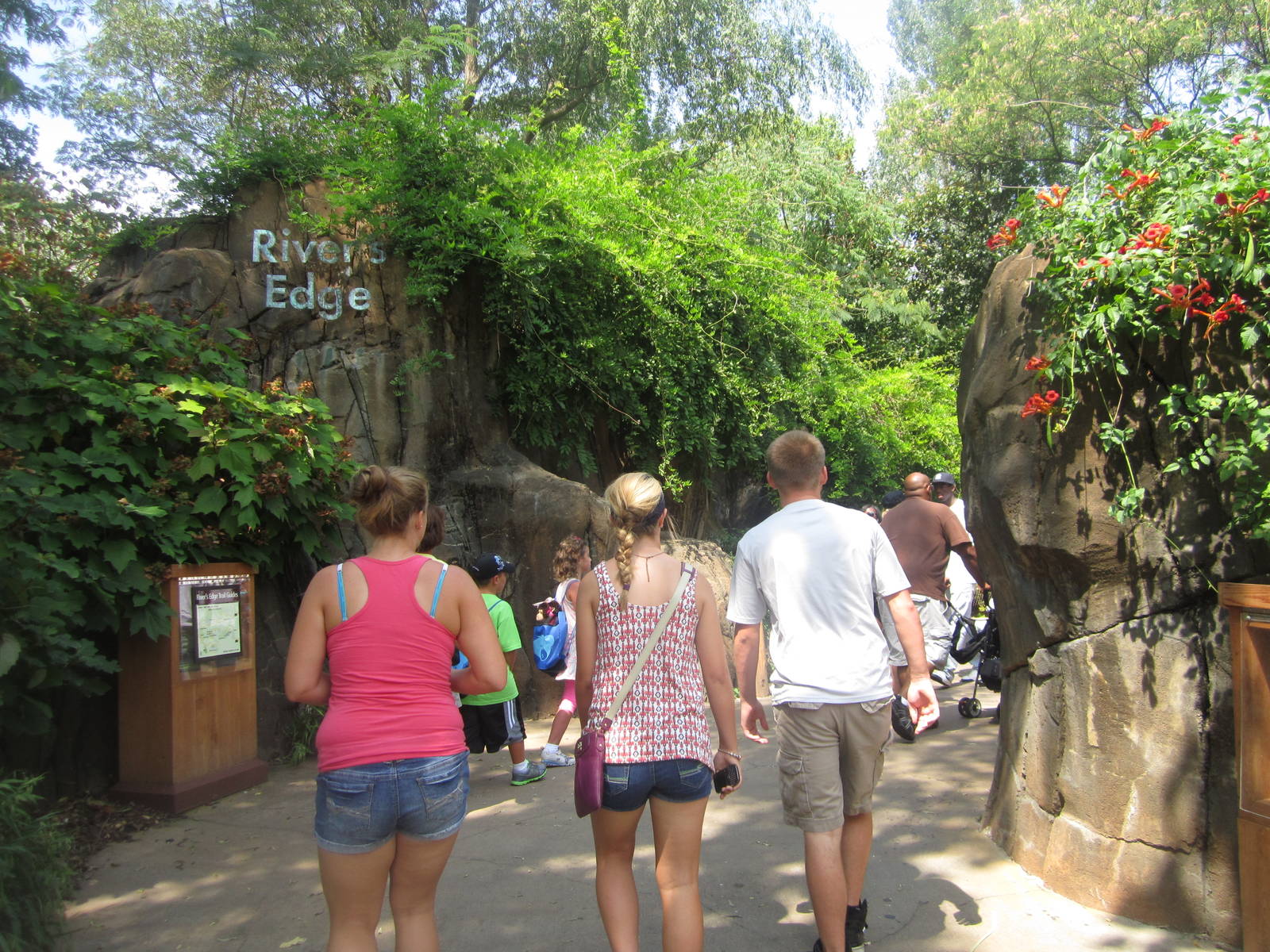 Aug. 2012-River's Edge Entrance