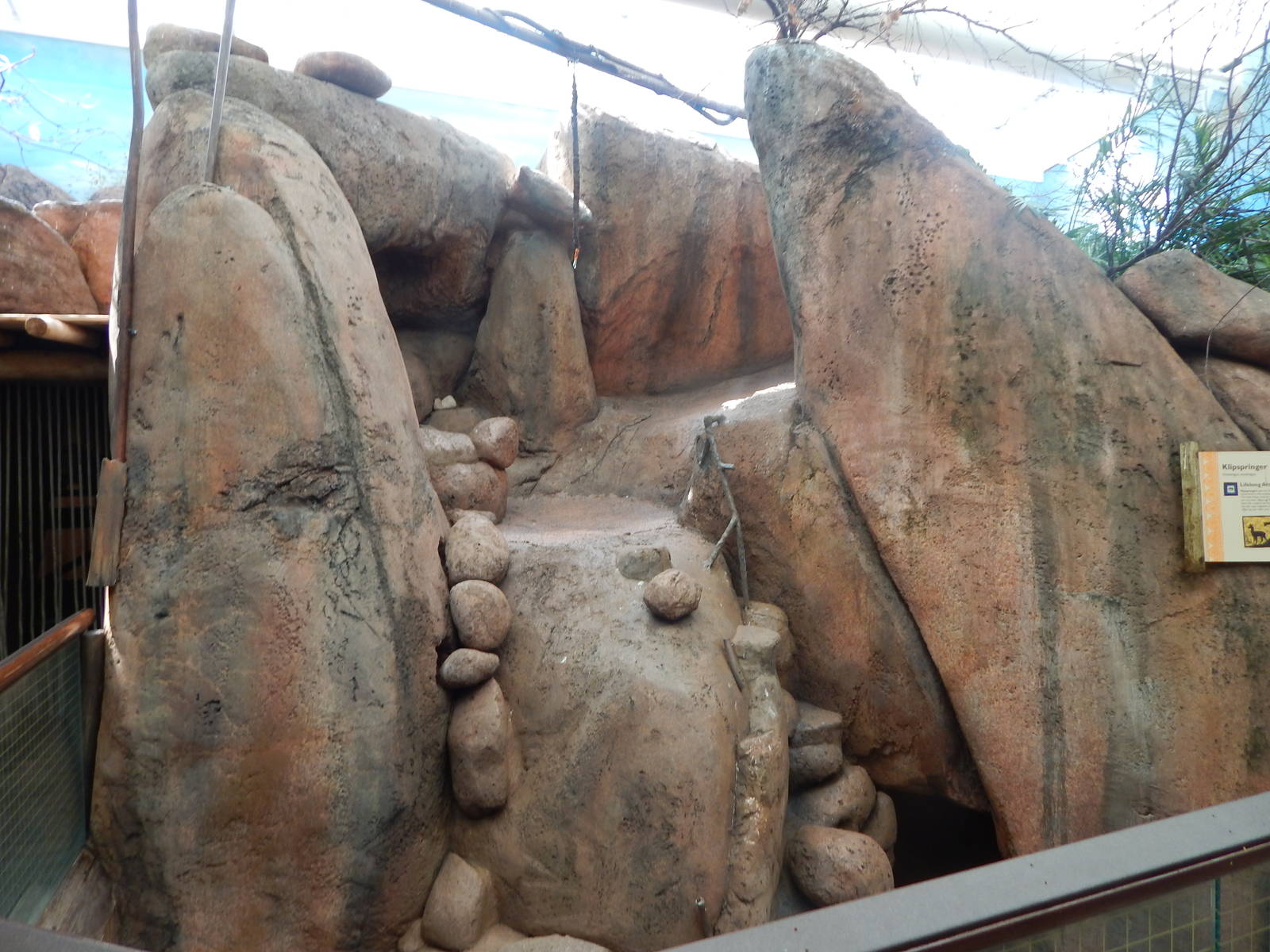 Aug. 2014 - Habitat Africa! The Savanna - Kopjie Building - Part of the Kli