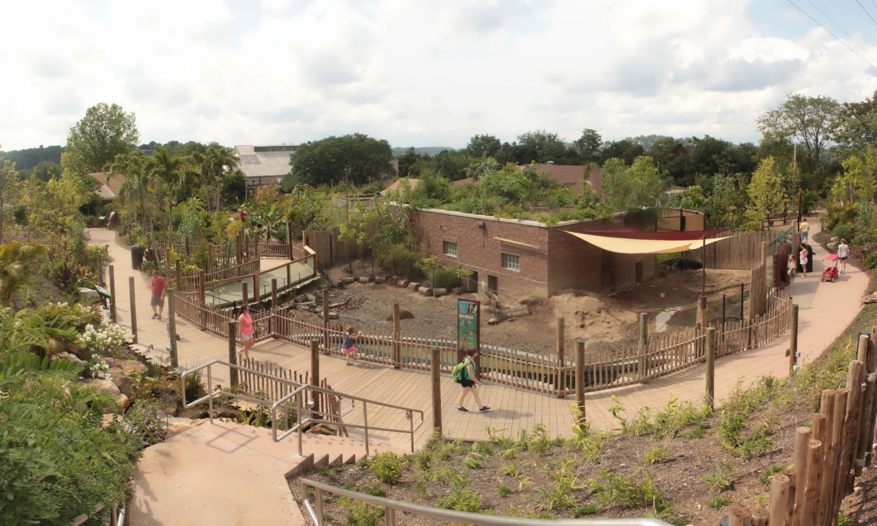 Aug. 2017 - Jungle Odyssey - Capybara/Anteater Exhibit