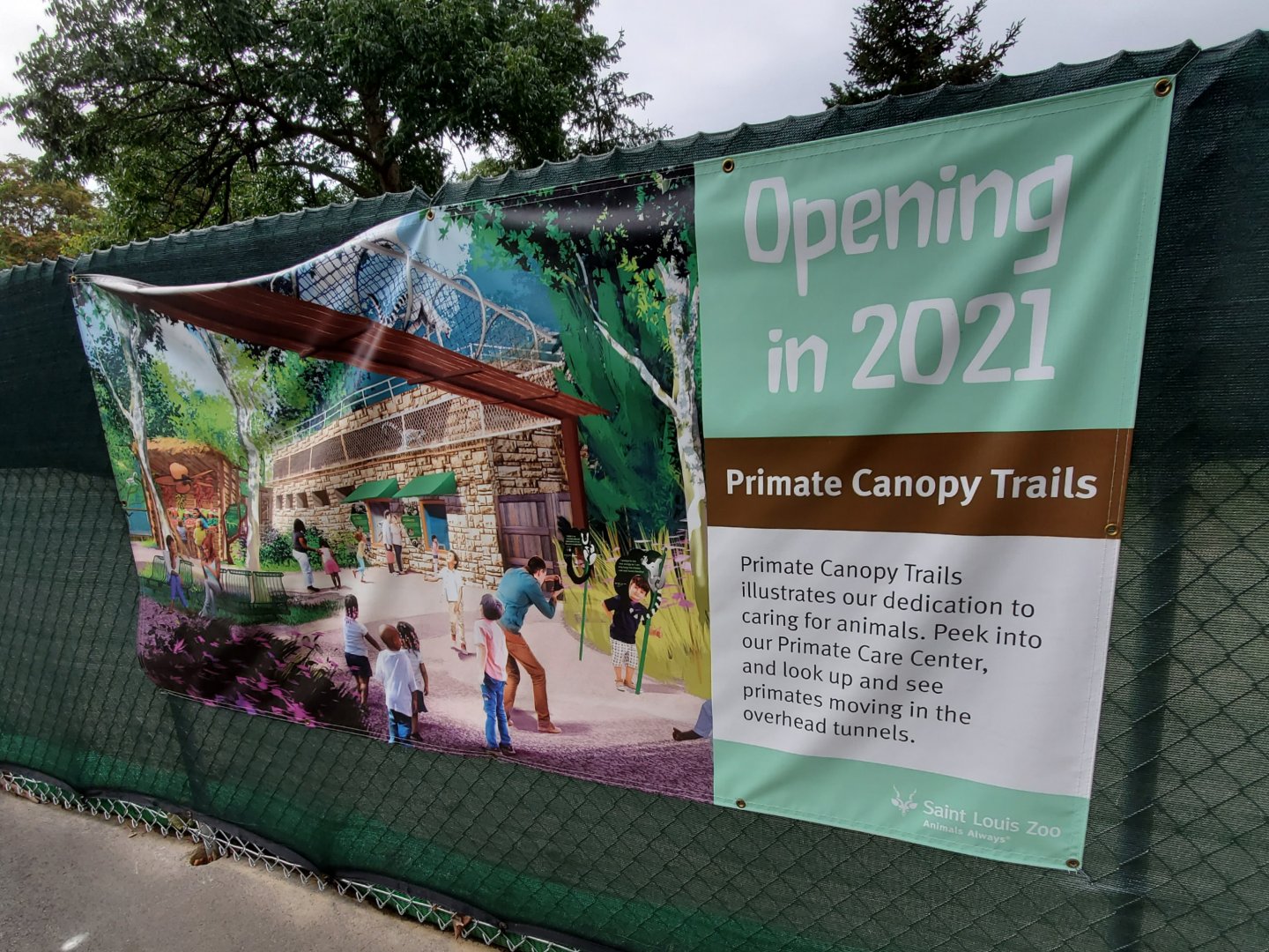 Aug. 2019 - 1925 Primate House - Plans for Primate Canopy Trails