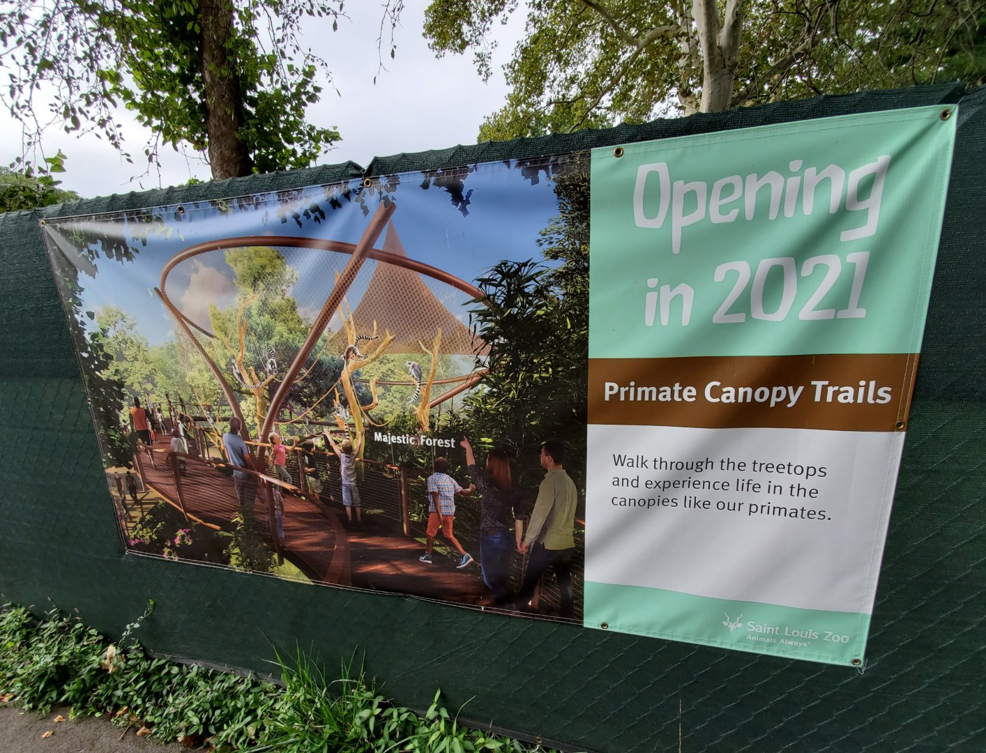 Aug. 2019 - 1925 Primate House - Plans for Primate Canopy Trails