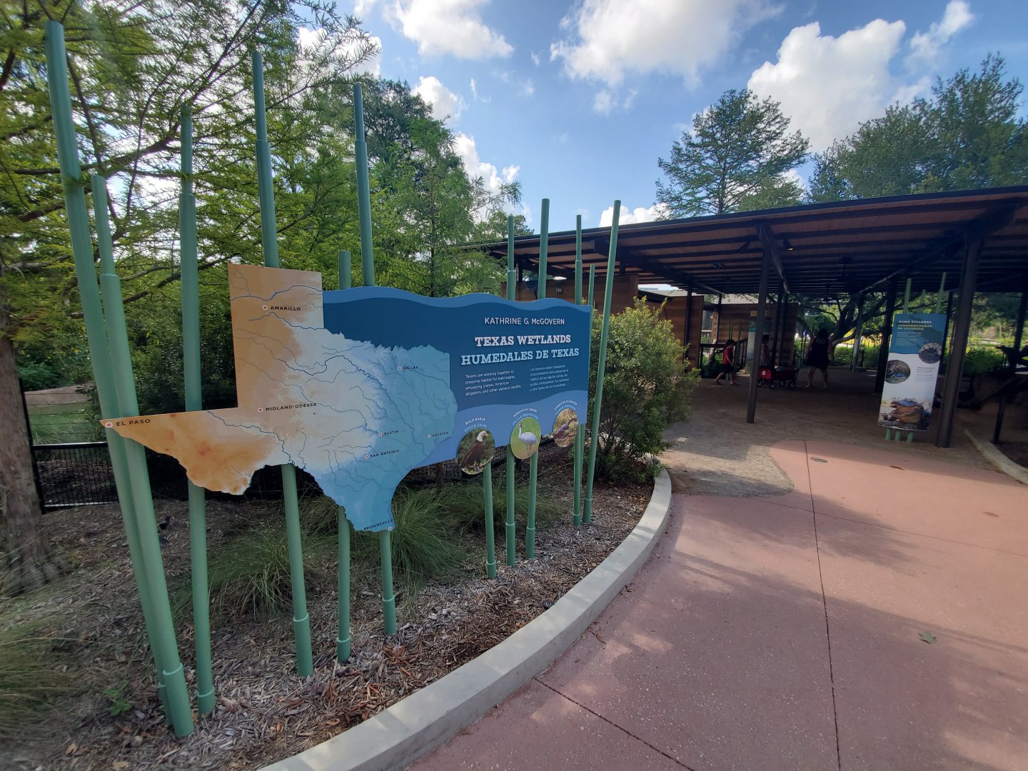 Aug. 2019 - New! Texas Wetlands - Entrance