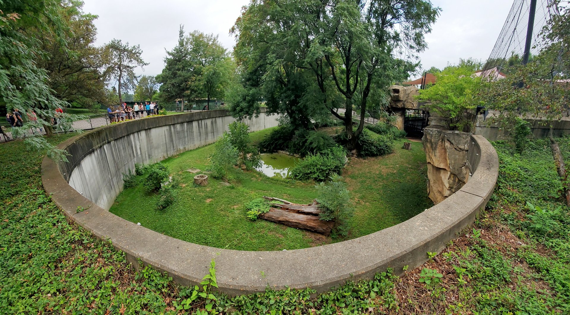 Aug. 2019 - Red Rocks - Big Cat Country - Lion Exhibit Panorama
