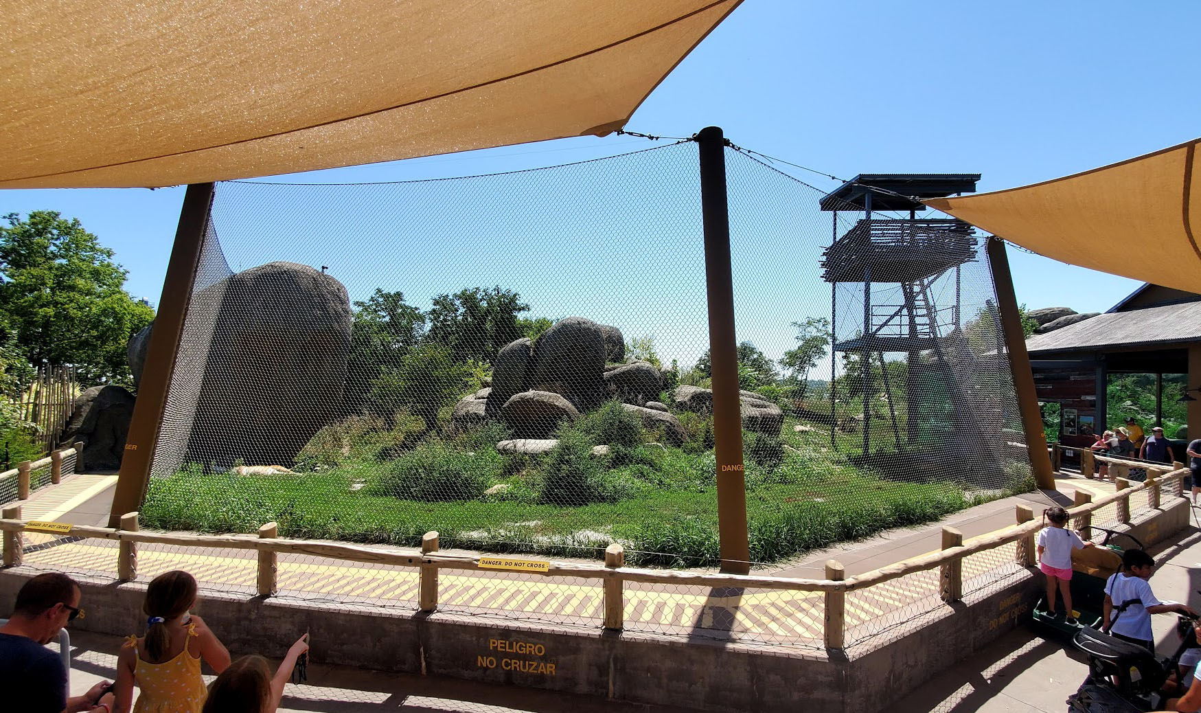 Aug. 2020 - African Grasslands - Lion Exhibit (Left Side)