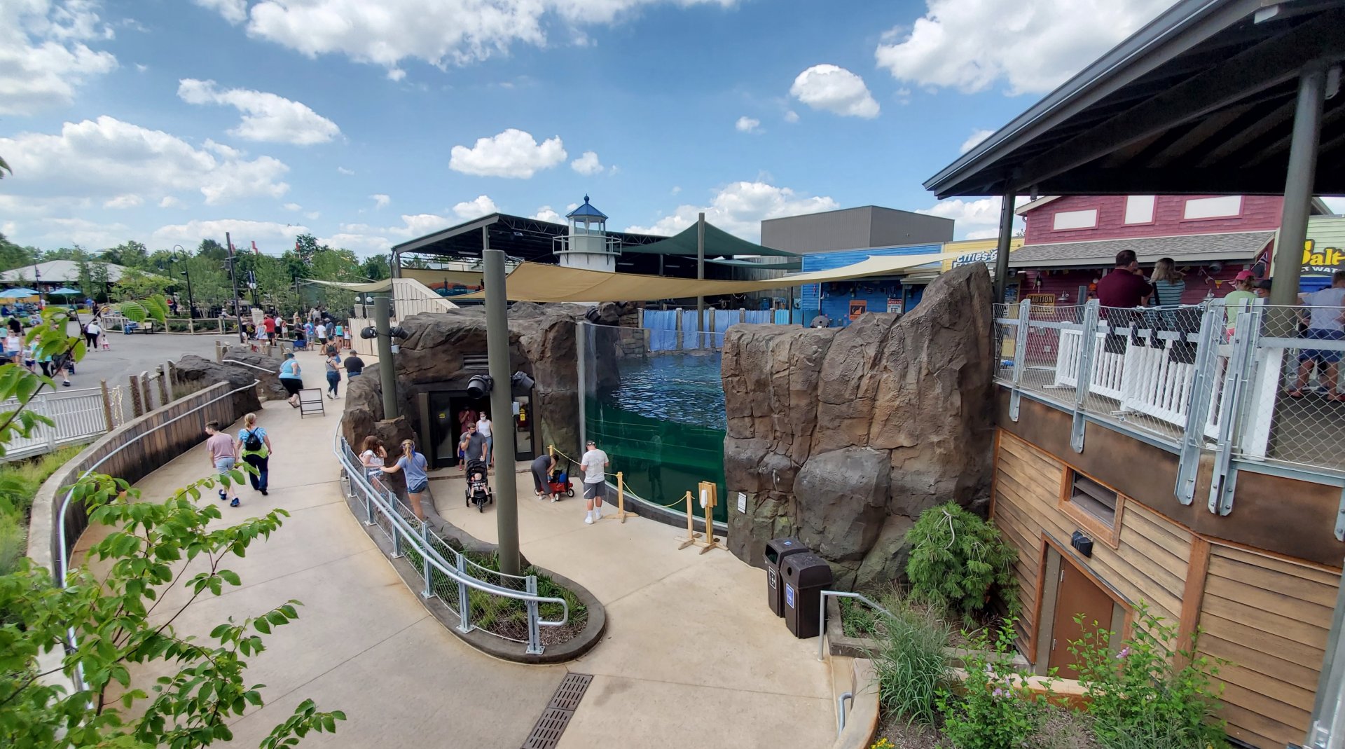 Aug. 2020 - New! Adventure Cove - Left Sea Lion Exhibit