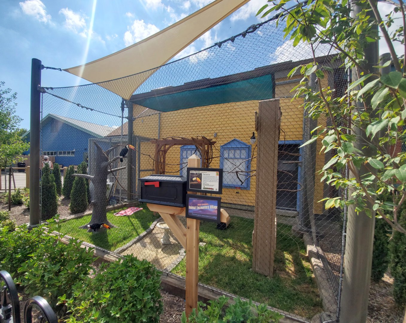 Aug. 2020 - New! Animal Encounters Village - Rotational Exhibit