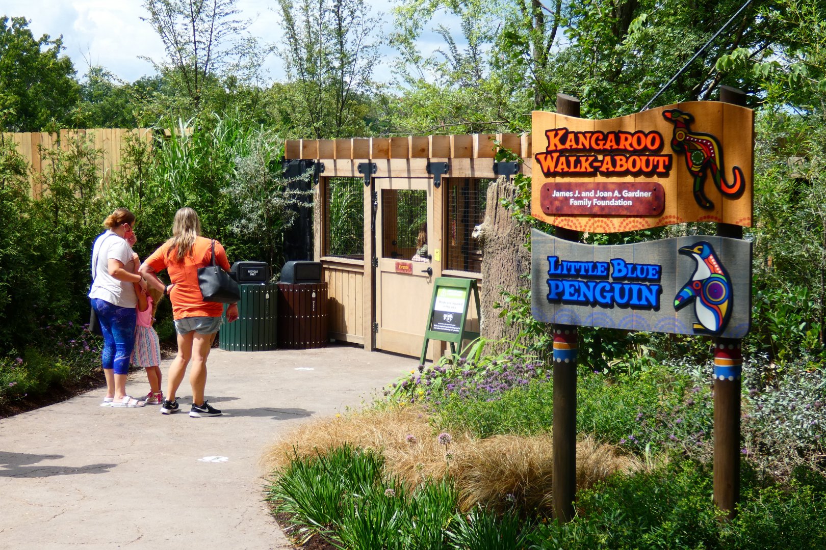 Aug. 2020 - New! Roo Valley - Kangaroo Walk-About Entrance