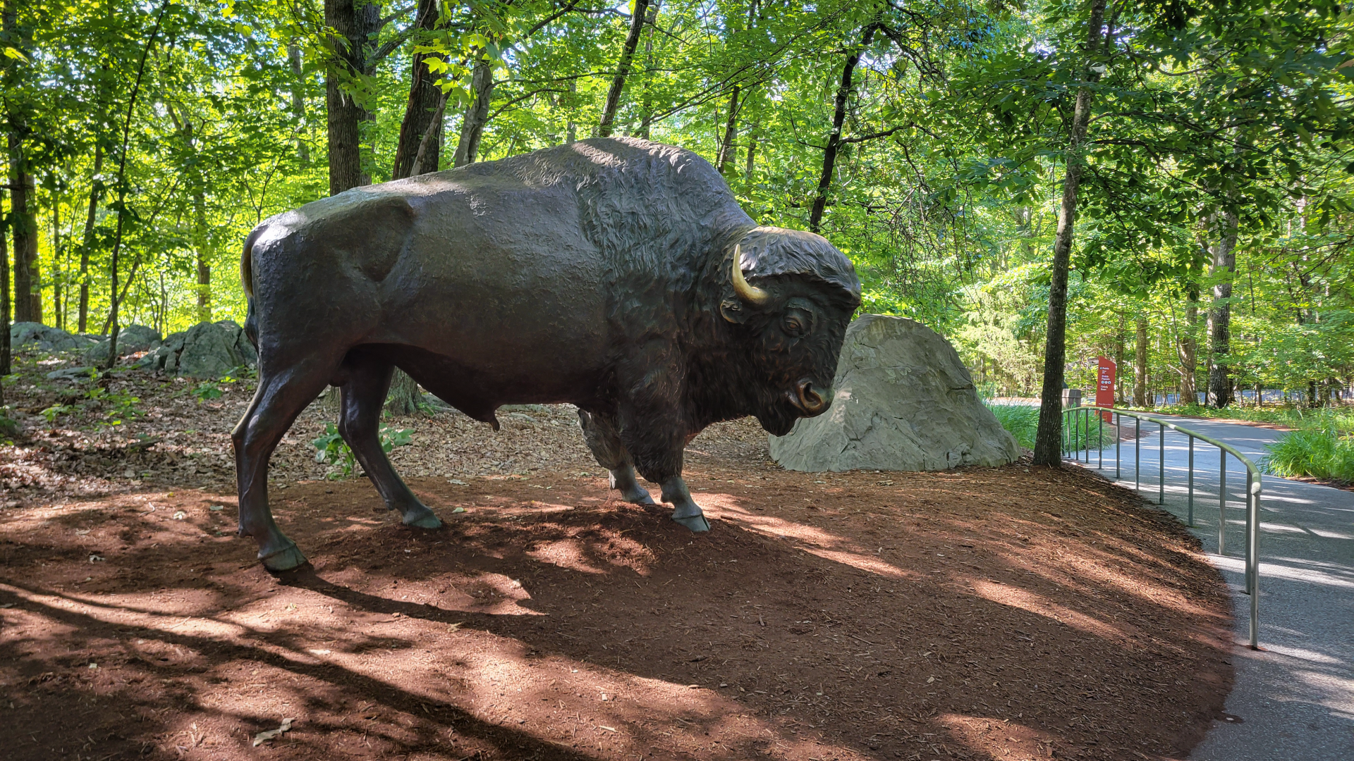 Aug. 2022 - North America: Prairie - Bison Statue