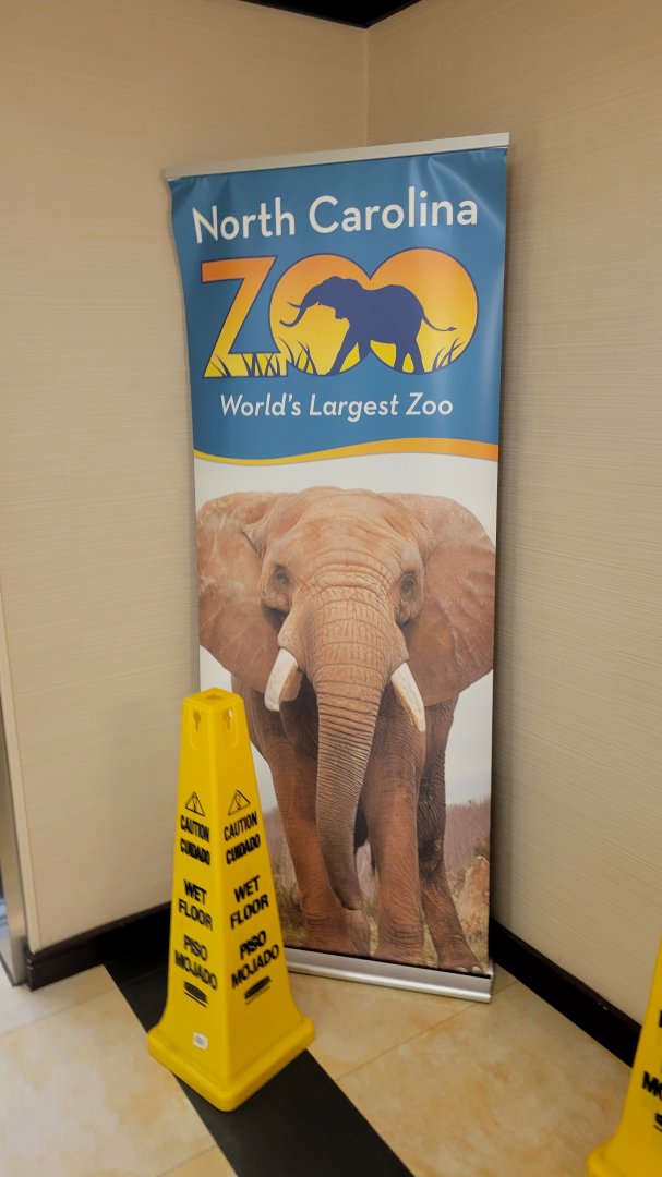 Aug. 2022 - Sign at Nearby Hotel