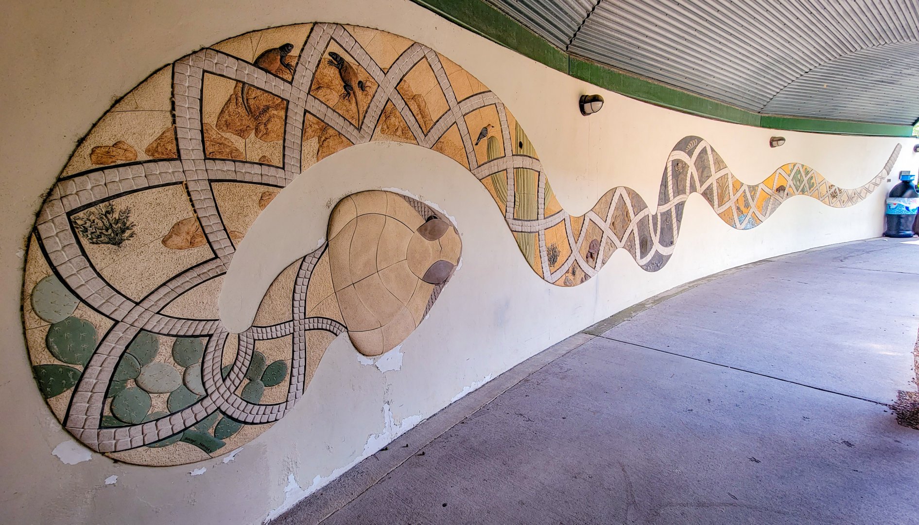 Aug. 2022 - The Desert - Diamondback Mural