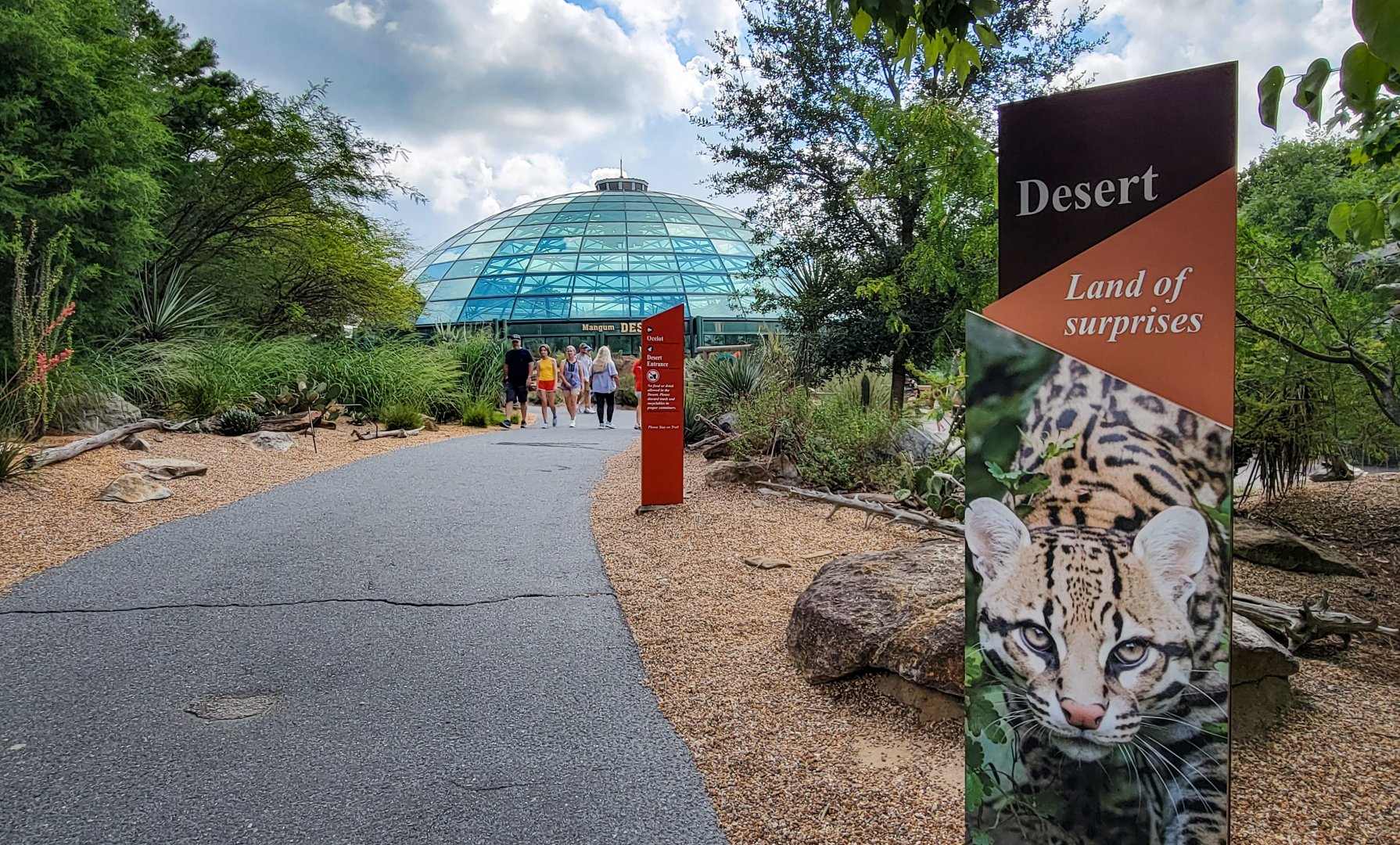 Aug. 2022 - The Desert - Entrance