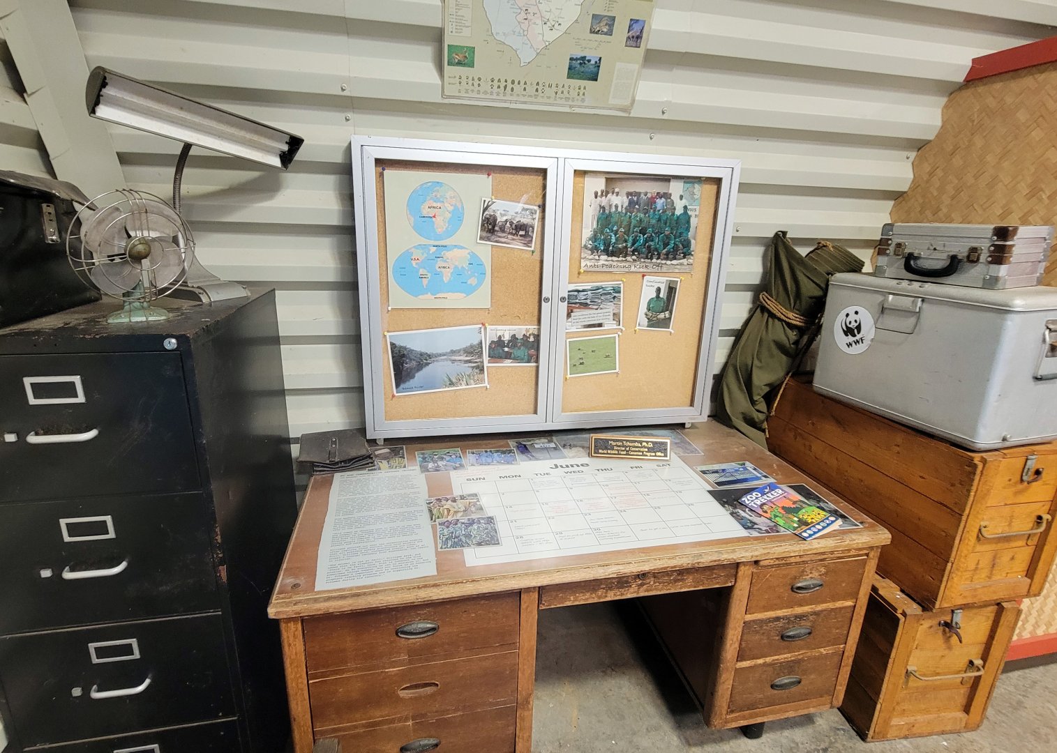 Aug. 2022 - Watani Grasslands Reserve - Elephant Tracking Station