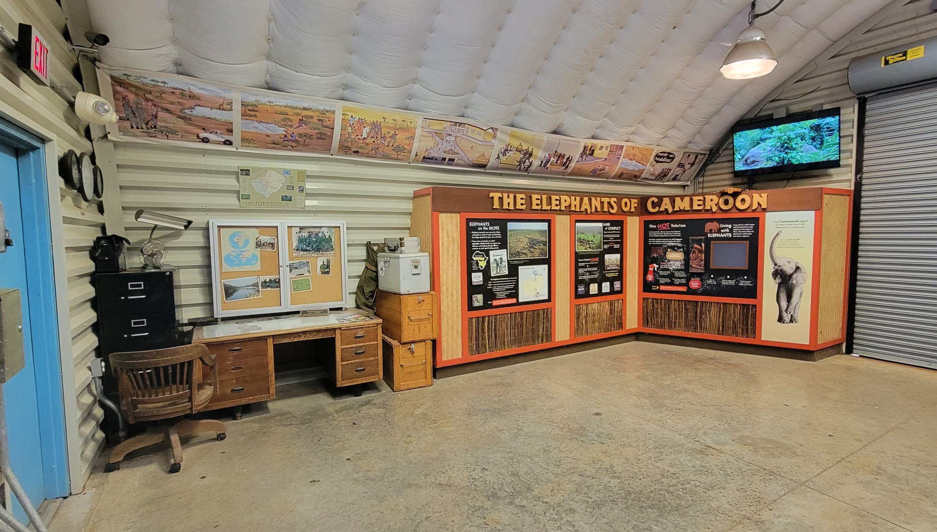 Aug. 2022 - Watani Grasslands Reserve - Elephant Tracking Station