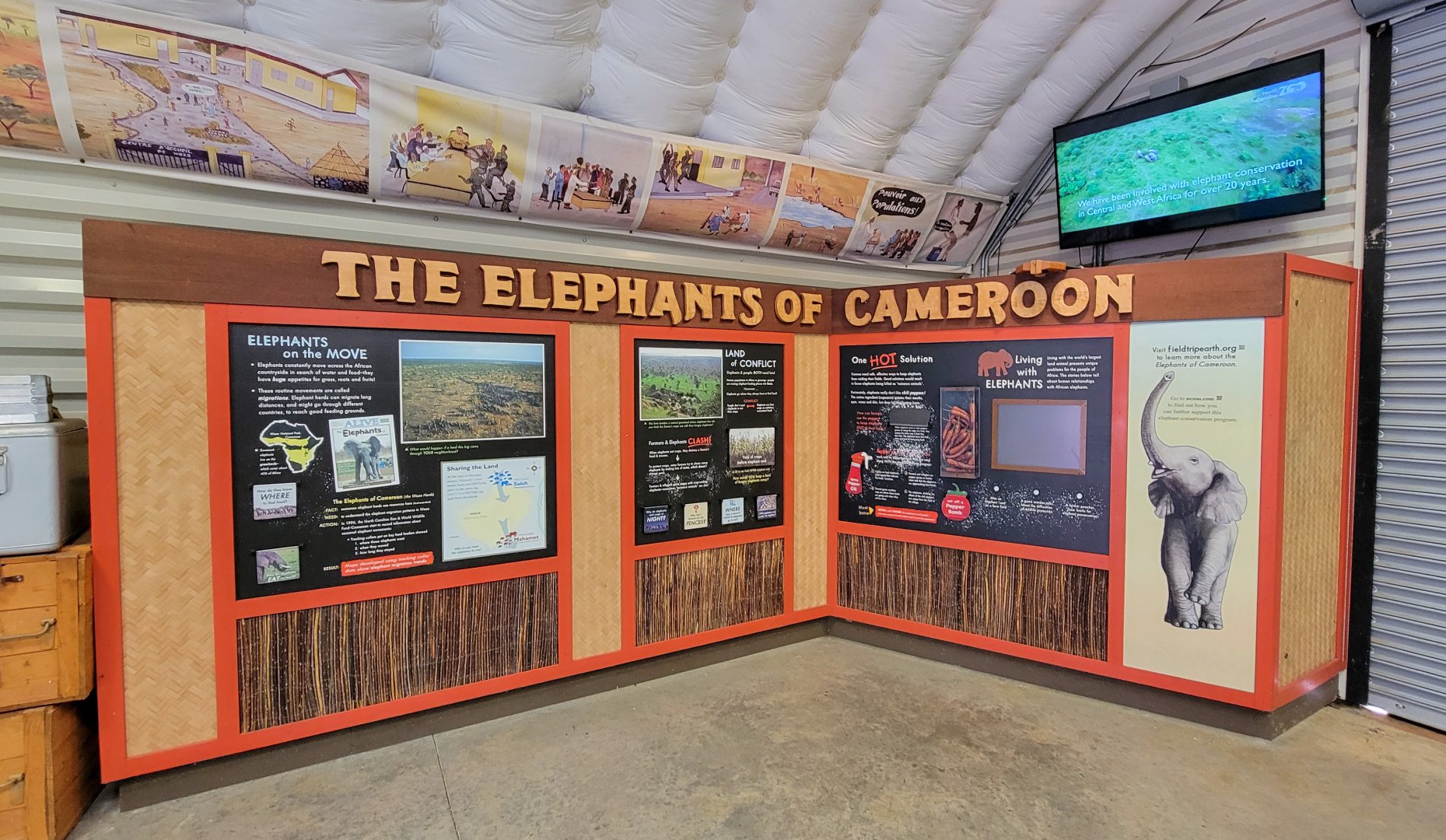 Aug. 2022 - Watani Grasslands Reserve - Elephant Tracking Station