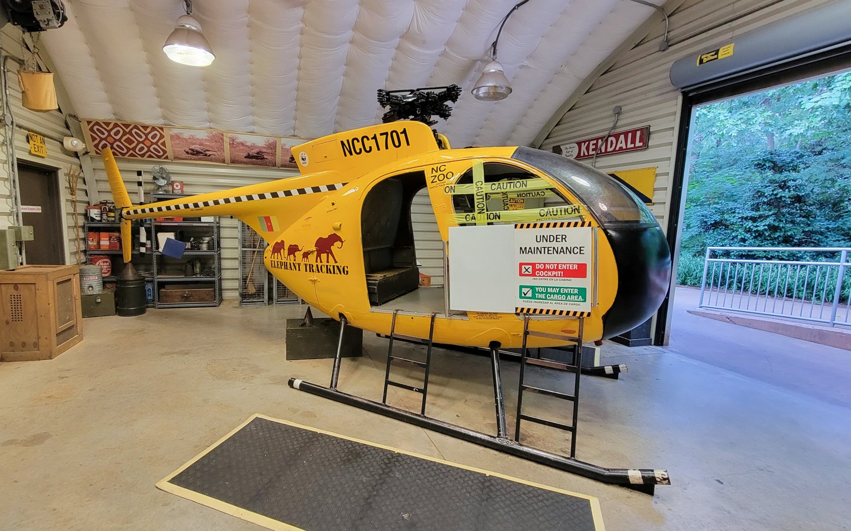 Aug. 2022 - Watani Grasslands Reserve - Elephant Tracking Station