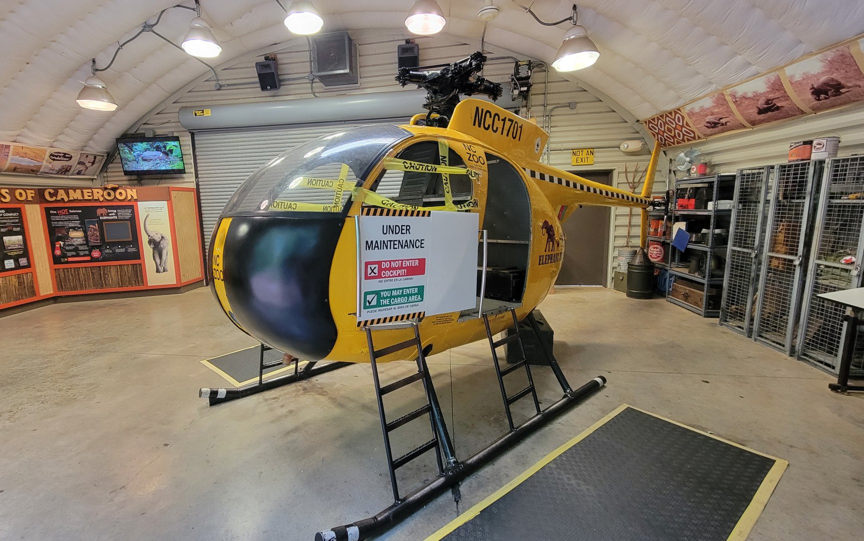 Aug. 2022 - Watani Grasslands Reserve - Elephant Tracking Station