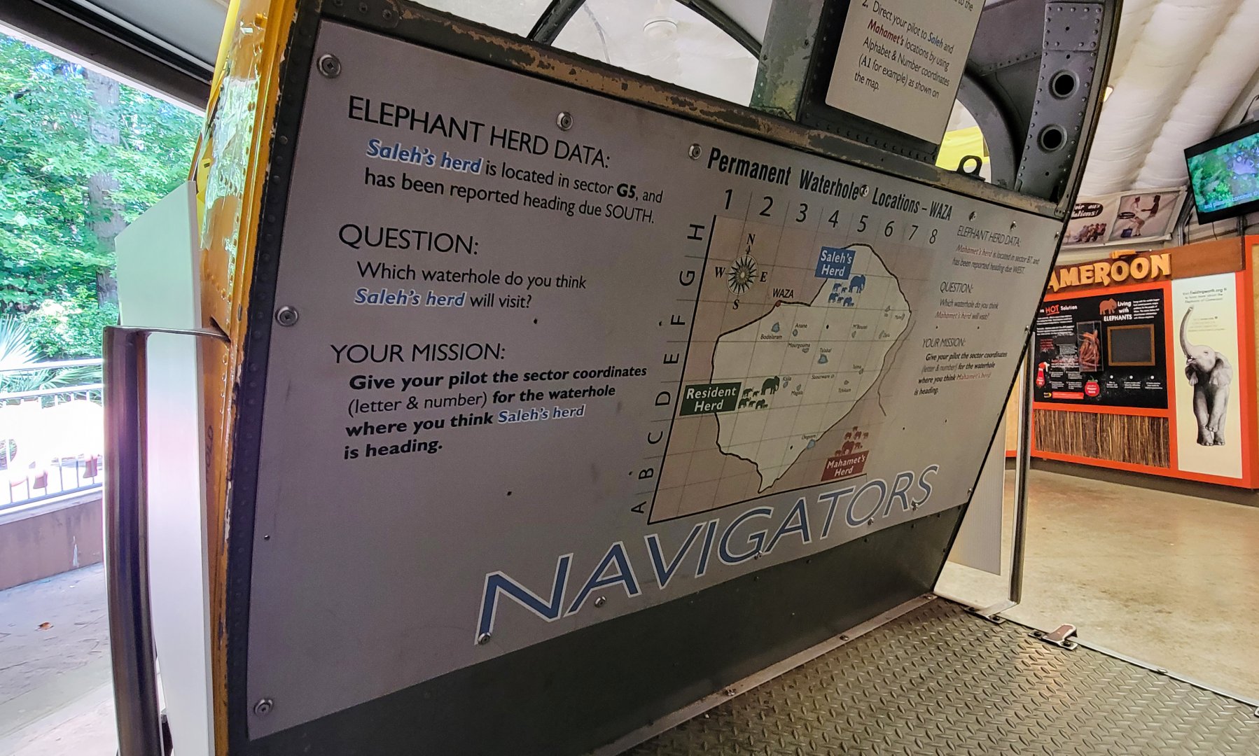 Aug. 2022 - Watani Grasslands Reserve - Elephant Tracking Station