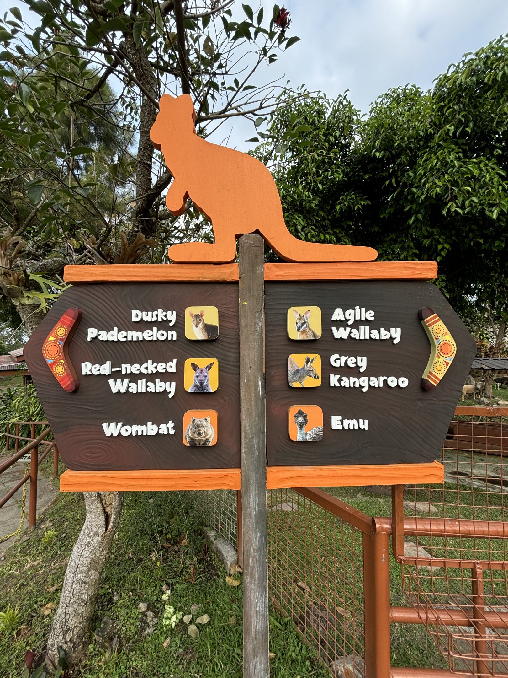 Aussie Zone Sign