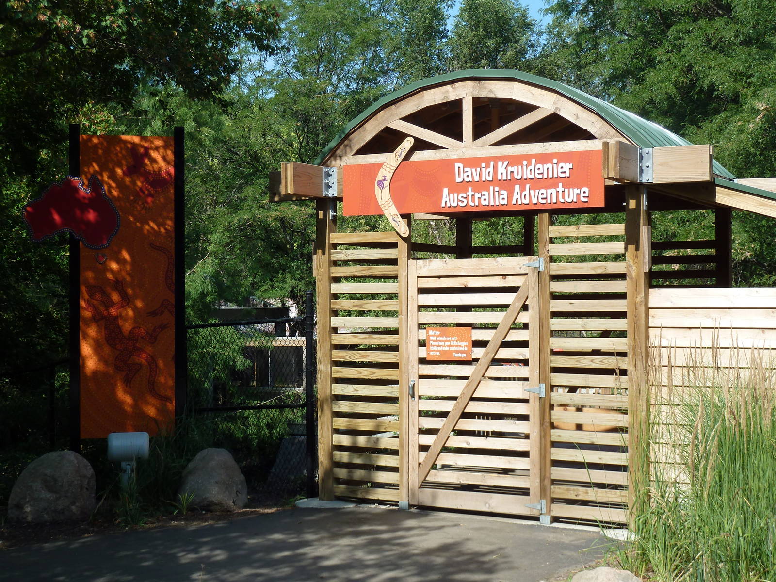 Australia Adventure - Entrance